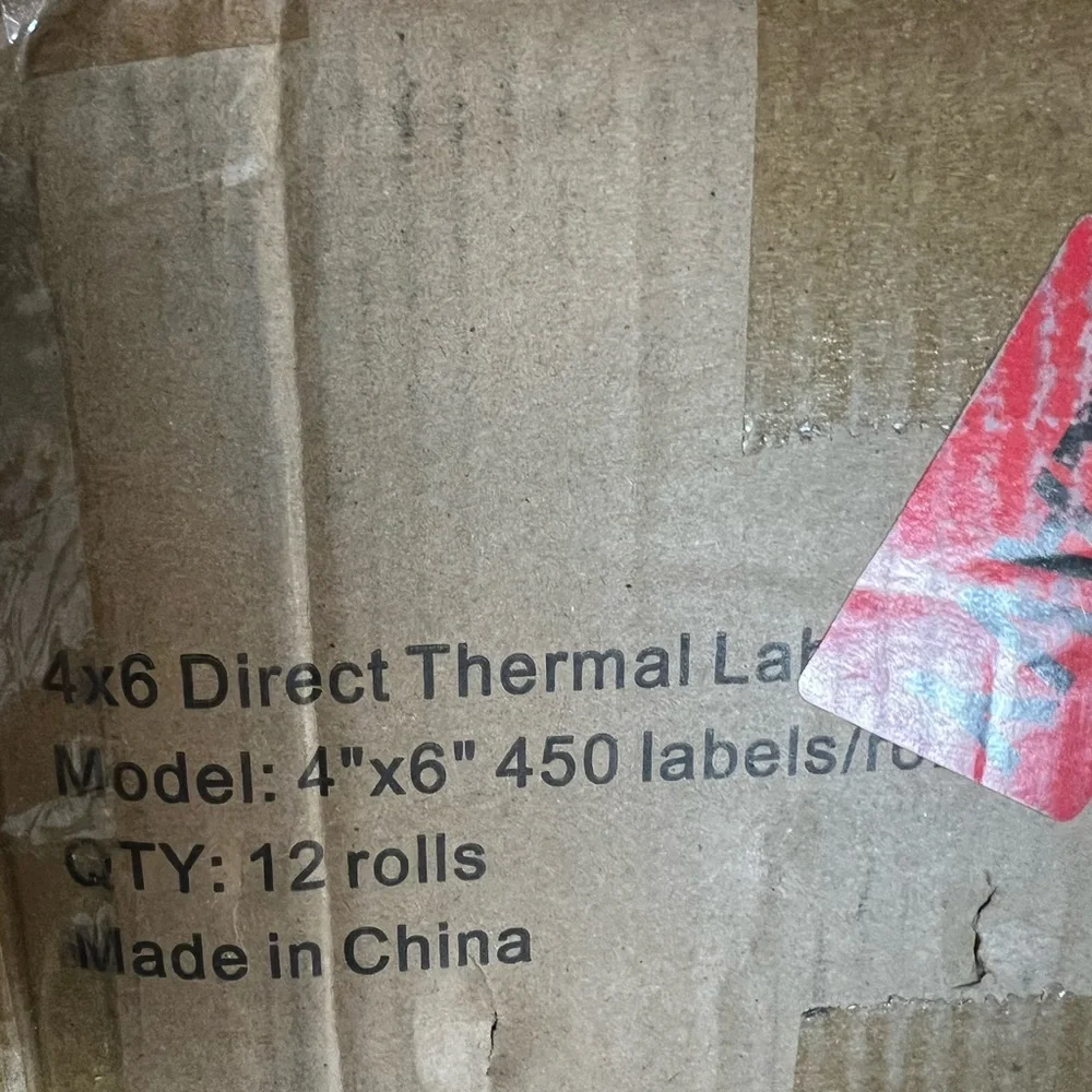 ❗️FINAL❗️ 🆕 BUNDLE of 2 Rolls 4x6 Thermal Labels